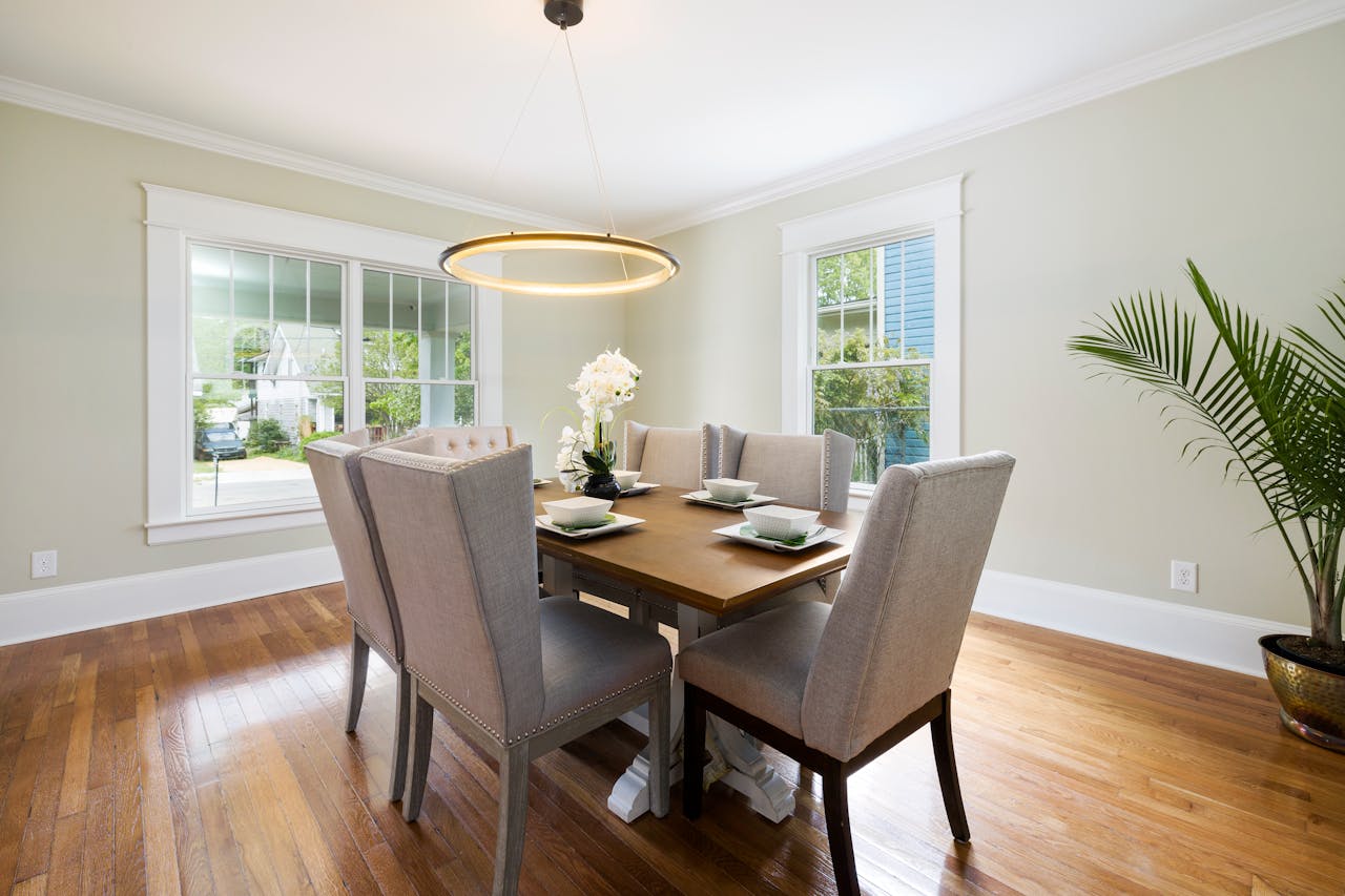 l'éclairage à cordes idéal afin de mettre en valeur votre salle à manger